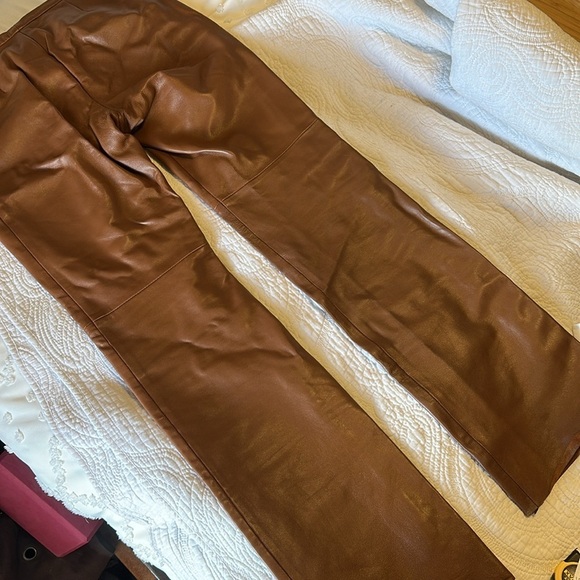New Frontier leather pants size 4 EUC - Picture 6 of 7
